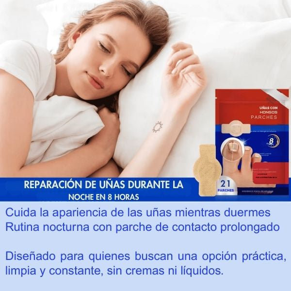 Cuida la apariencia de tus uñas mientras duermes, sin cremas, líquidos ni rutinas complicadas