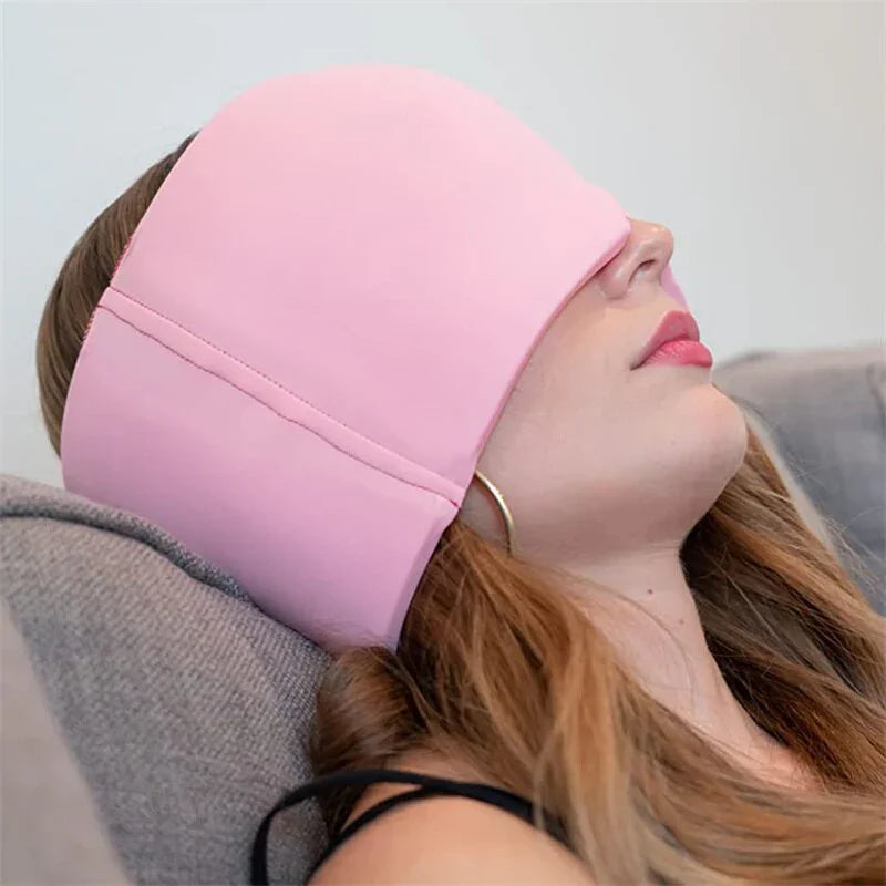 Gorro de compresión AliviGel para dolores de cabeza y migrañas Tienda